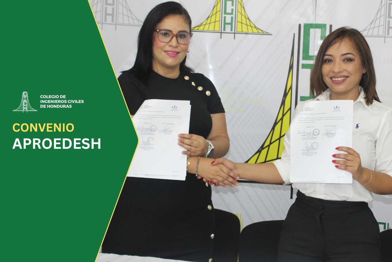 CICH FIRMA CONVENIO CON APROEDESH | CICH TEGUCIGALPA